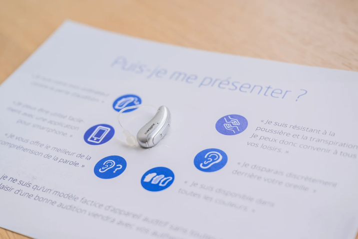 Experiment interface from the audibene CRO programme.